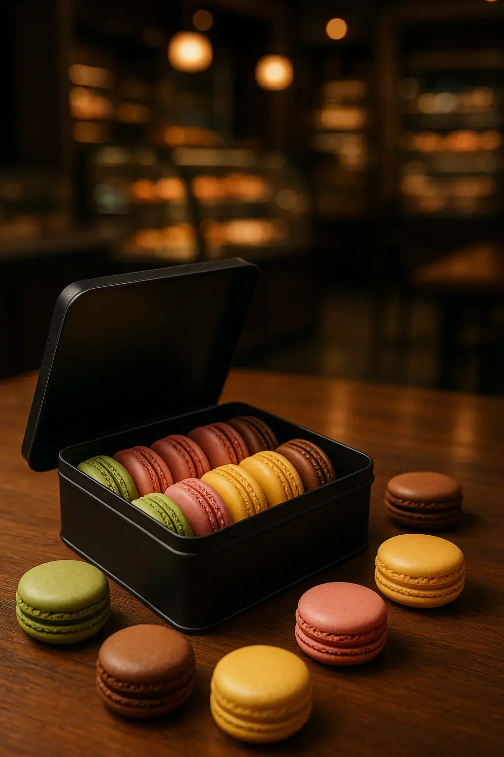 Metal Macaron Boxes