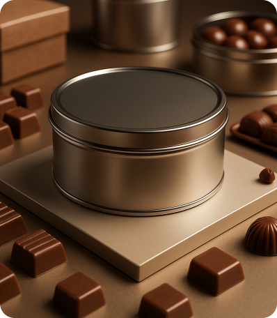 Metal Chocolate Boxes