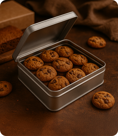 Metal Cookie Boxes